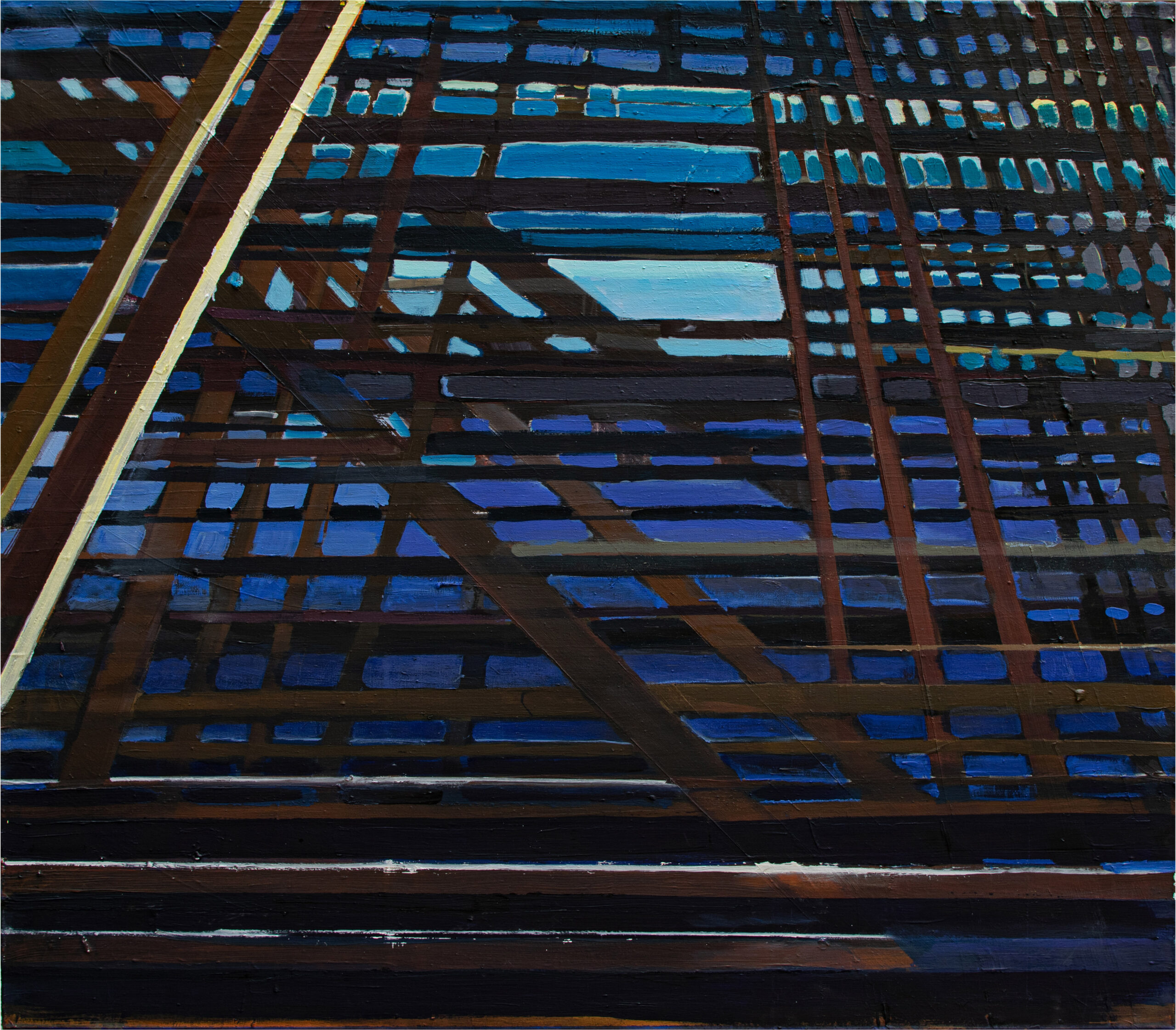 Gitter, 140 x 120 cm, 2018